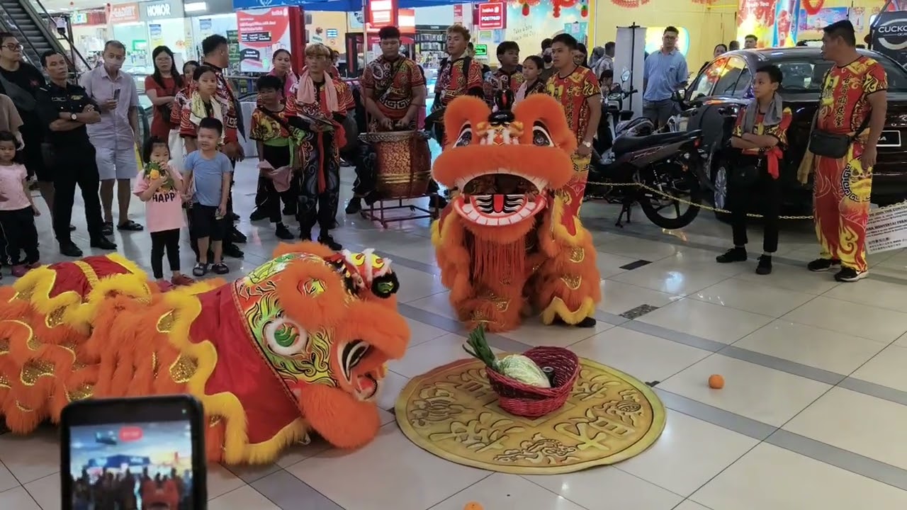 Lion Dance at Kuching Sentral 2026