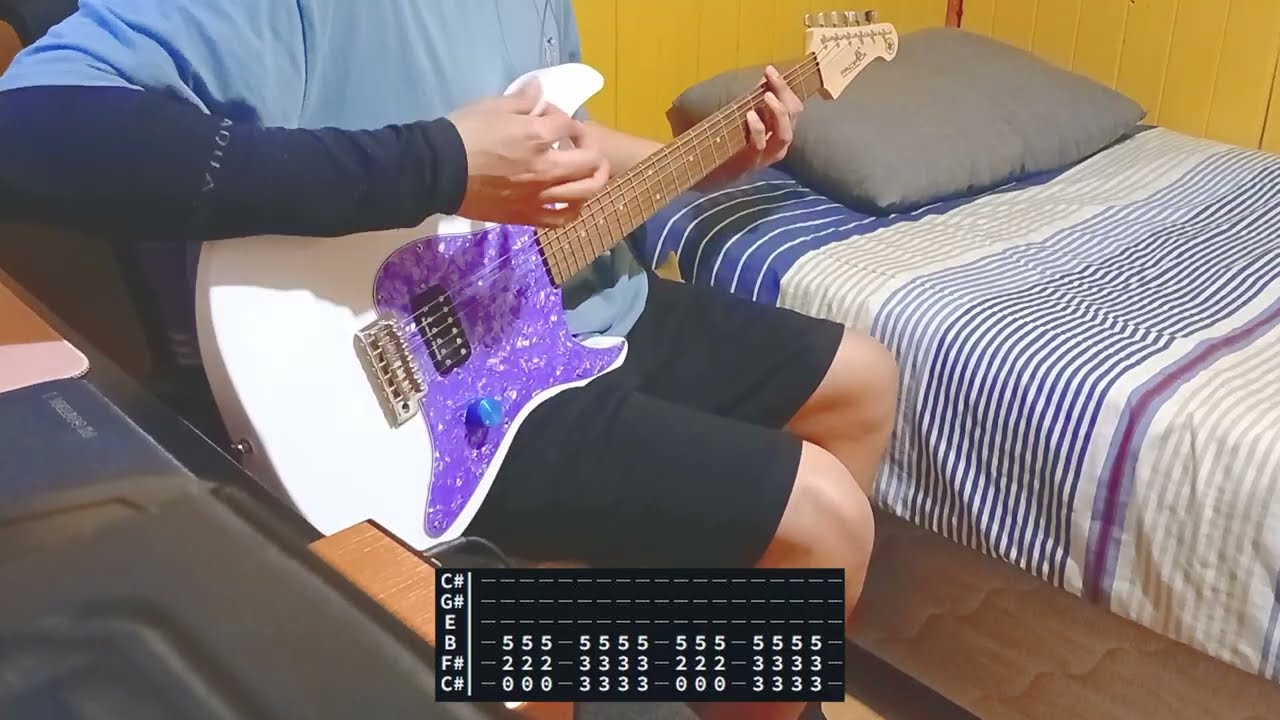 Blink 182 - Obvious (Guitar Cover + TABS)