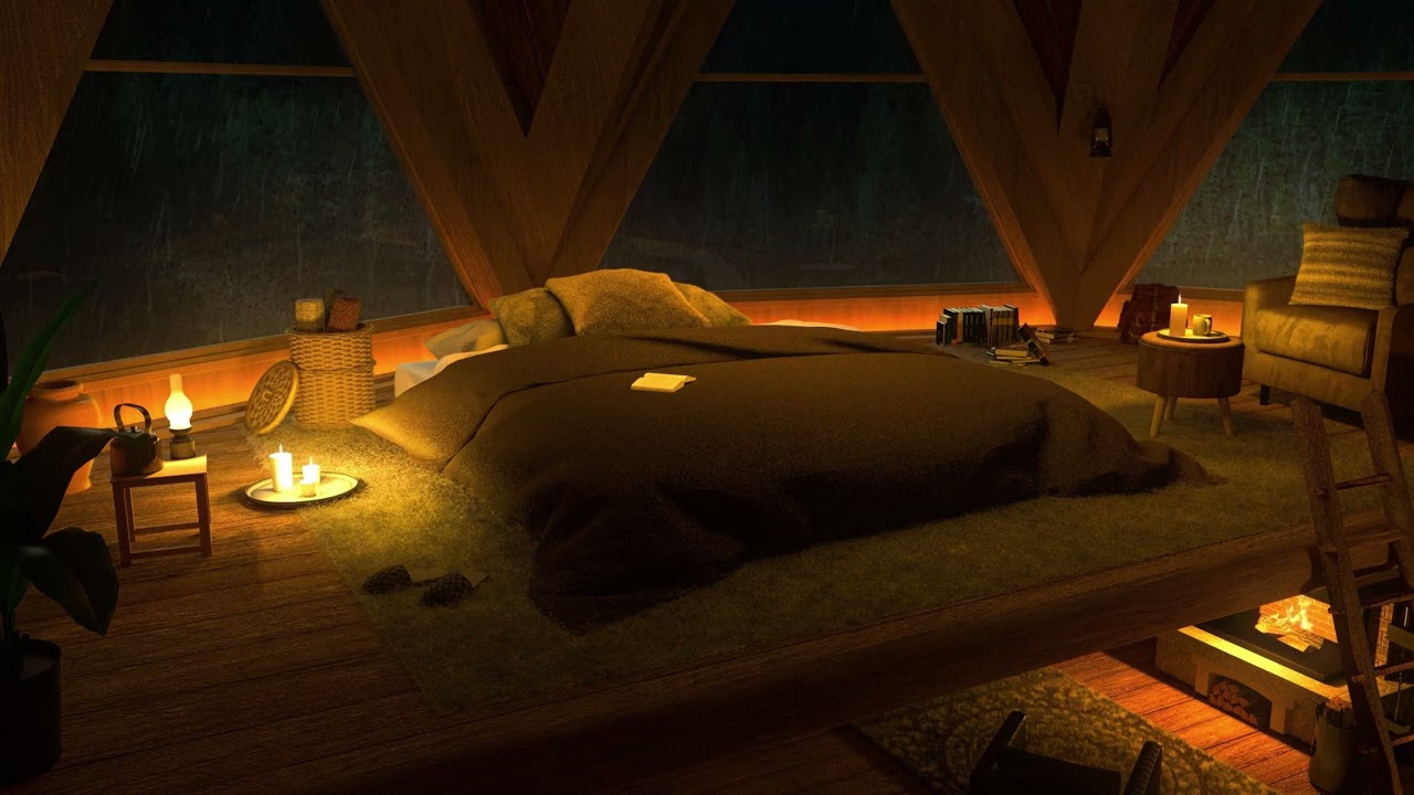It's Raining while you're Cozy and Warm in Bed