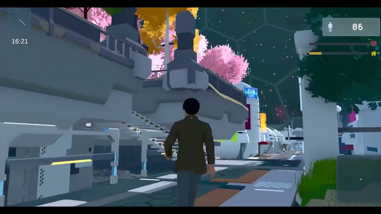 Lunar city Builder : Progress on the game, city of trees