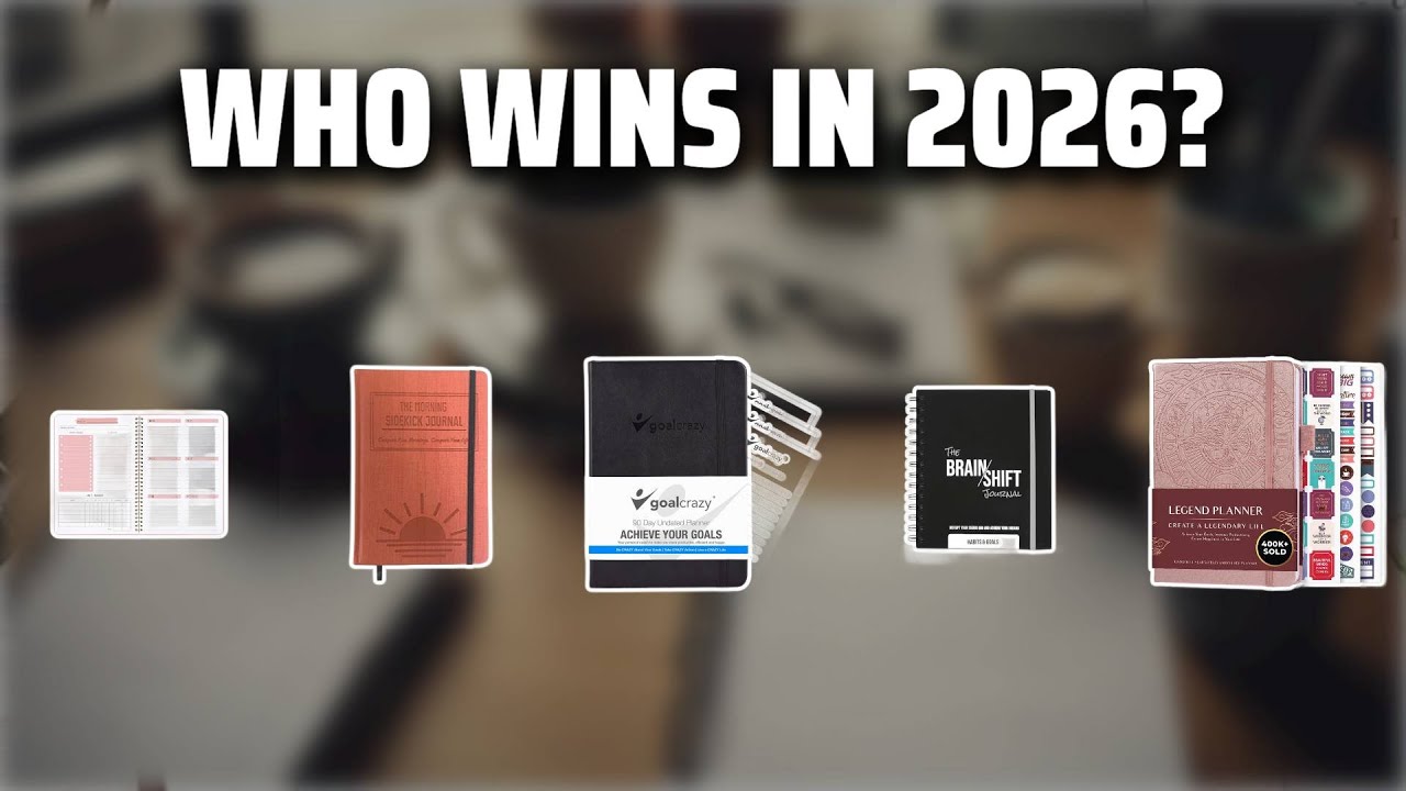The Top 5 Best Goal Journal in 2026 - Must Watch Before Buying!