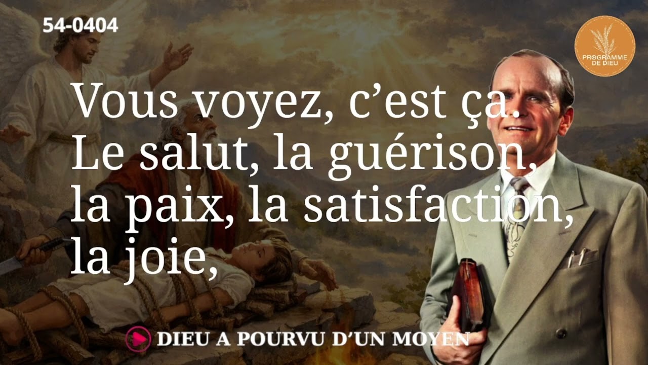 Dieu a pourvu d'un moyen | 54-0404 | 🔴 STREAMING