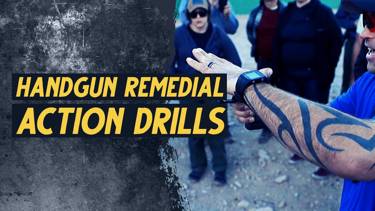 Clear the Jam! Pistol Remedial Action Drills | Sheepdog Response