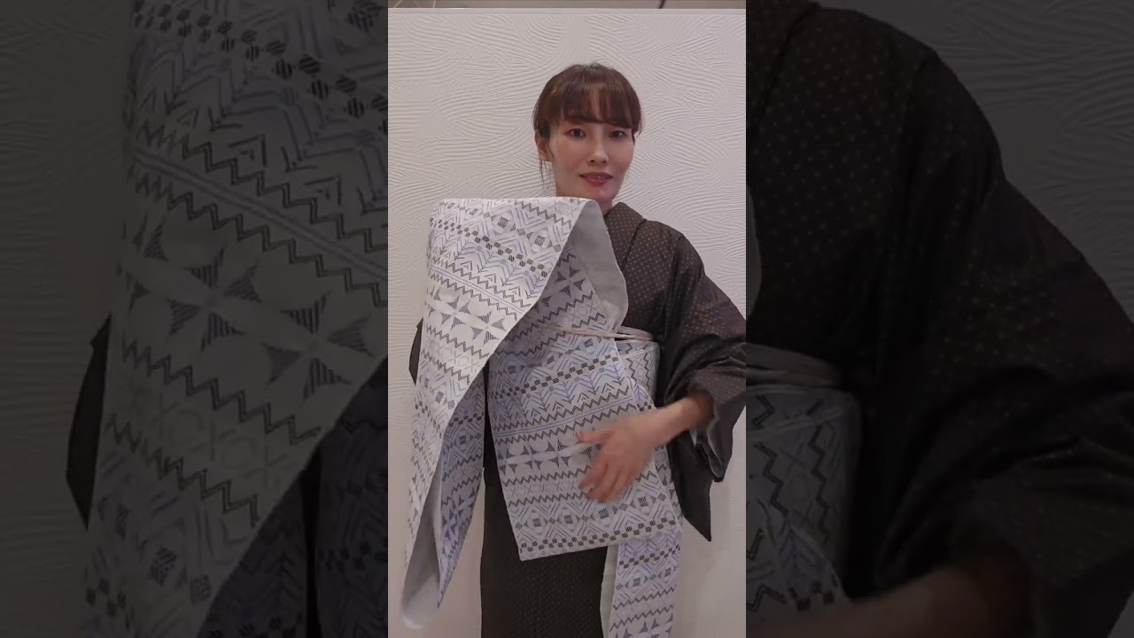 八寸帯の結快な結びかた!