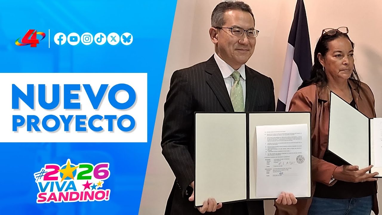Cooperación Japón-Nicaragua: nuevo proyecto vial en San Juan de Limay 🇳🇮🇯🇵