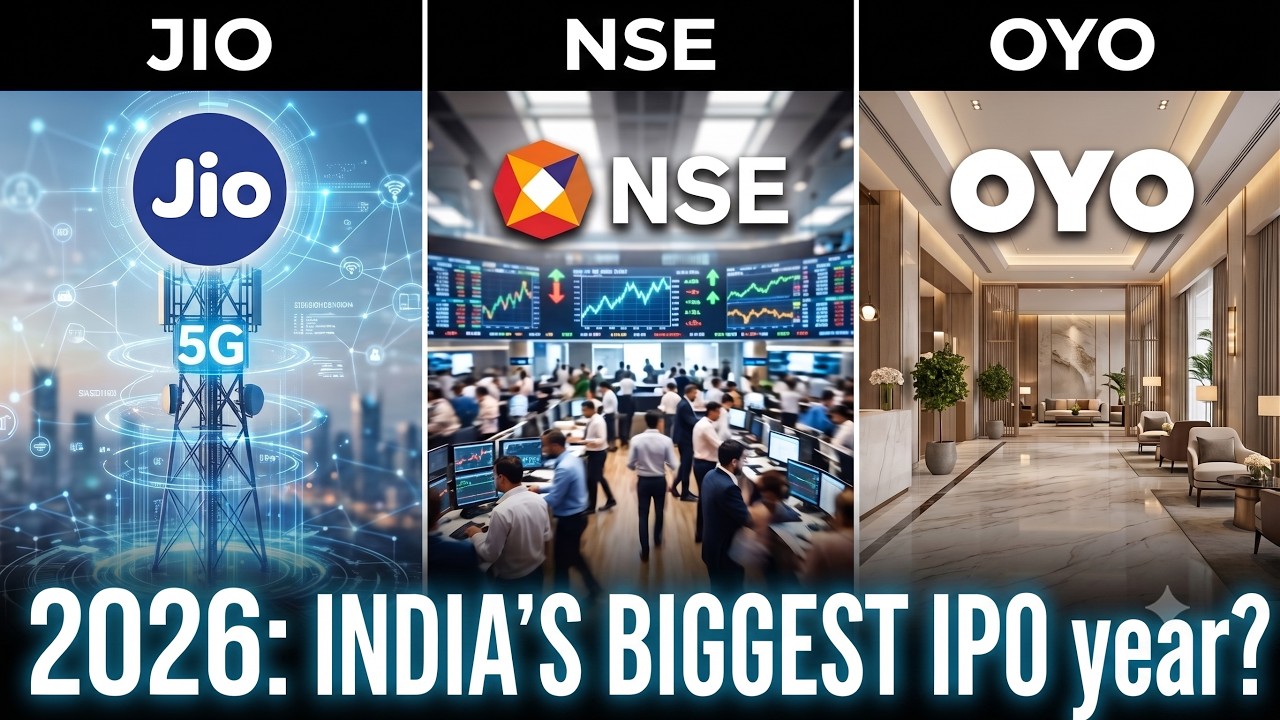 2026: India&rsquo;s Biggest IPO Year? Jio, NSE & OYO Are Coming!