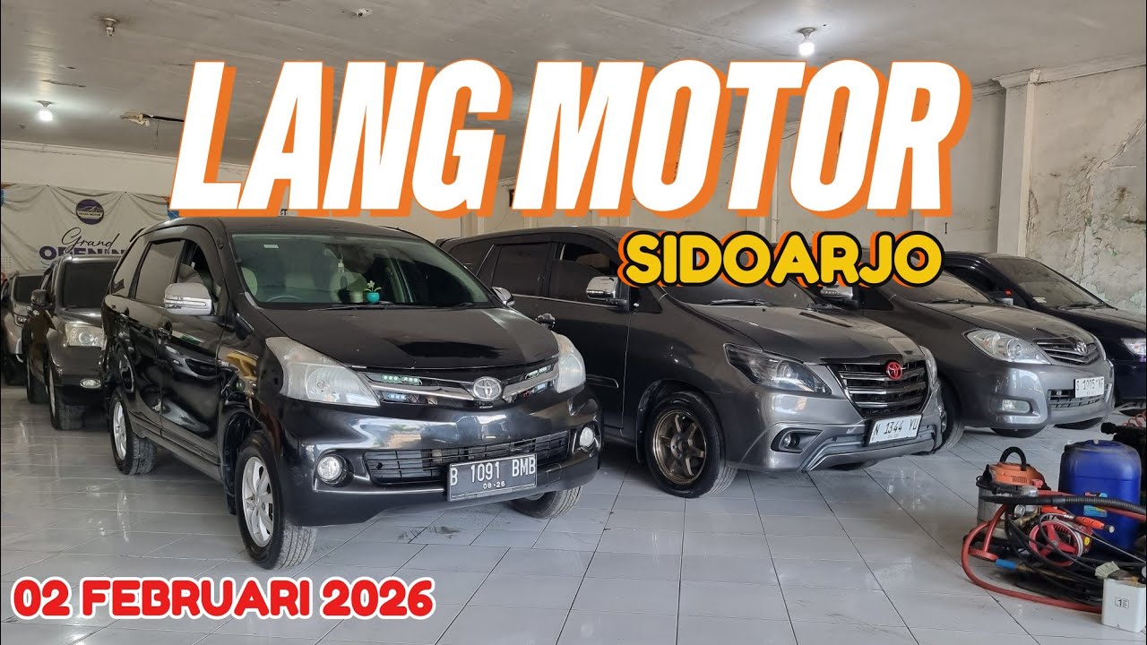 READY STOCK 2 FEBRUARI 2026 LANG MOTOR SIDOARJO 