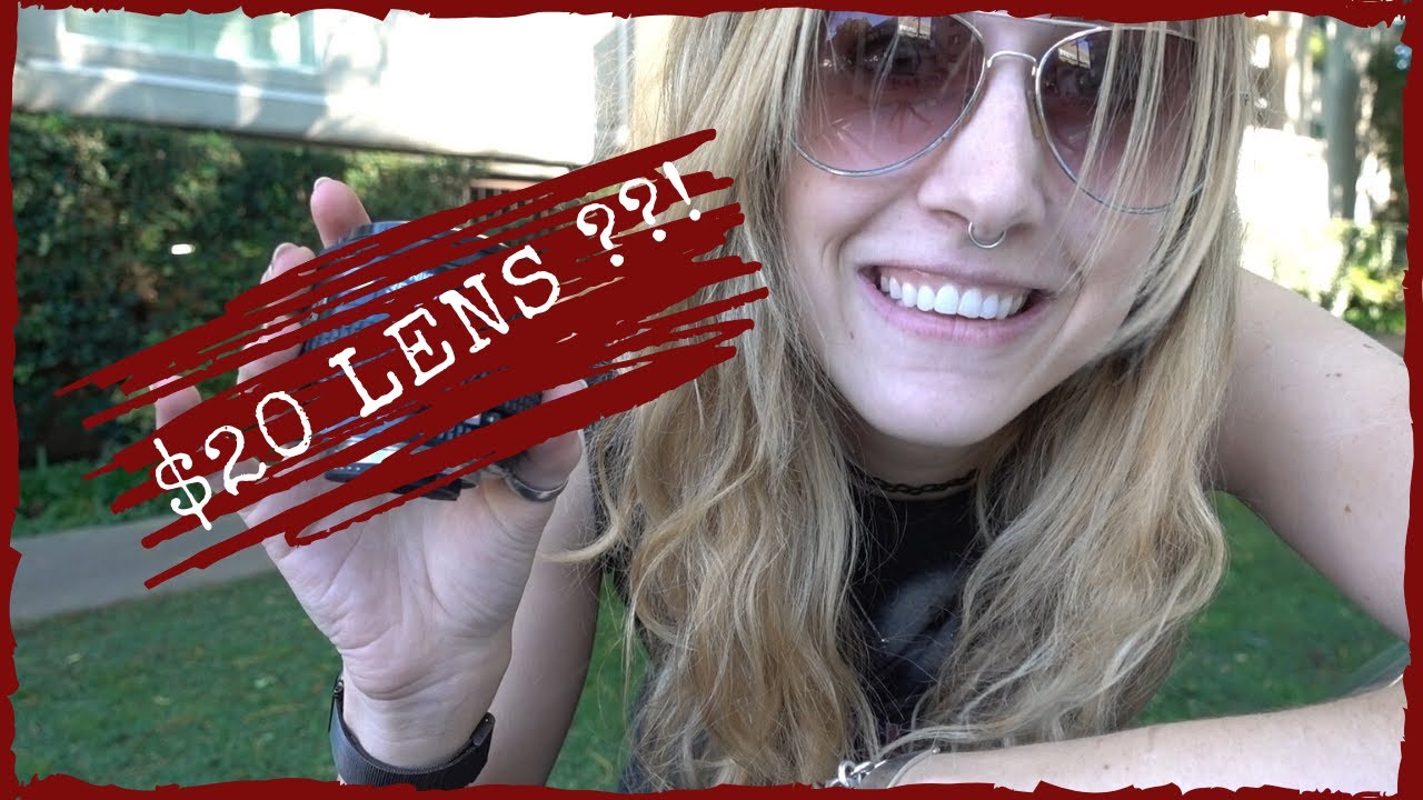 $20 Nikon Lens for Portraits & Concerts??! || Lens Test, Hands On Review