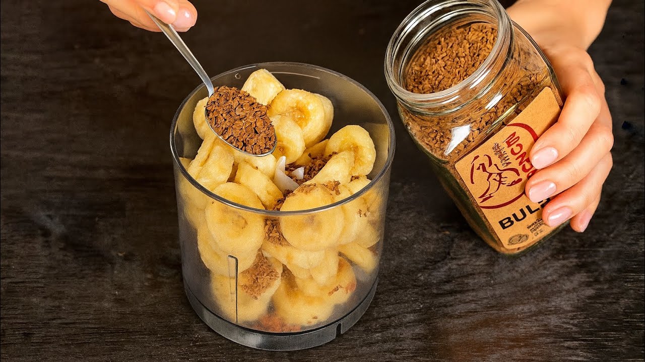 Dieses Eis weckt dich auf! 😱 Kaffee + Banane = Wow!☕🍌