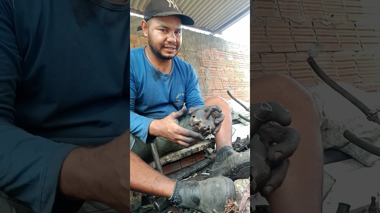 retirando cobre do rotor