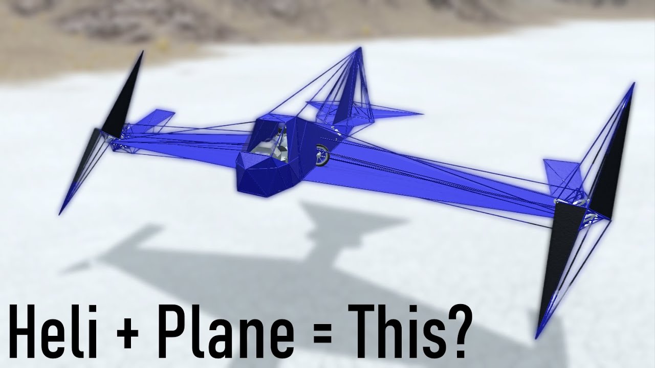 Создание VTOL в Dream Car Builder