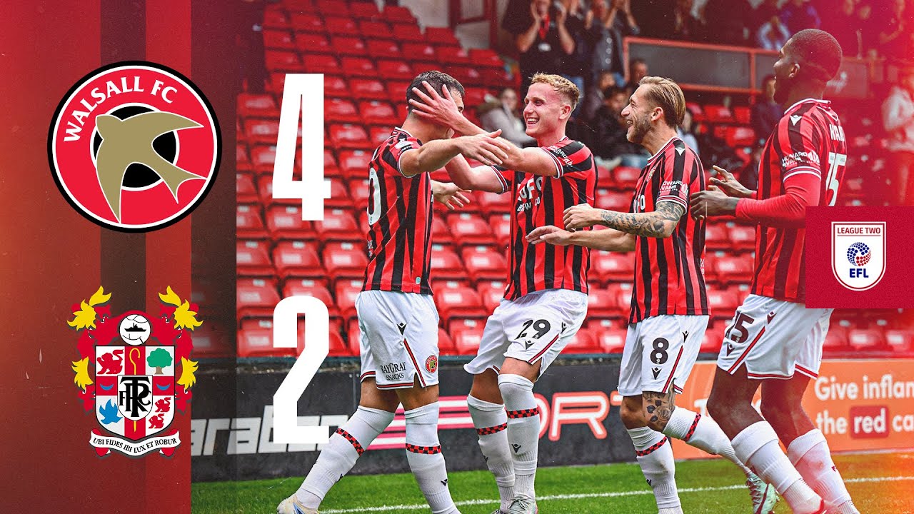 Highlights | Walsall v Tranmere Rovers