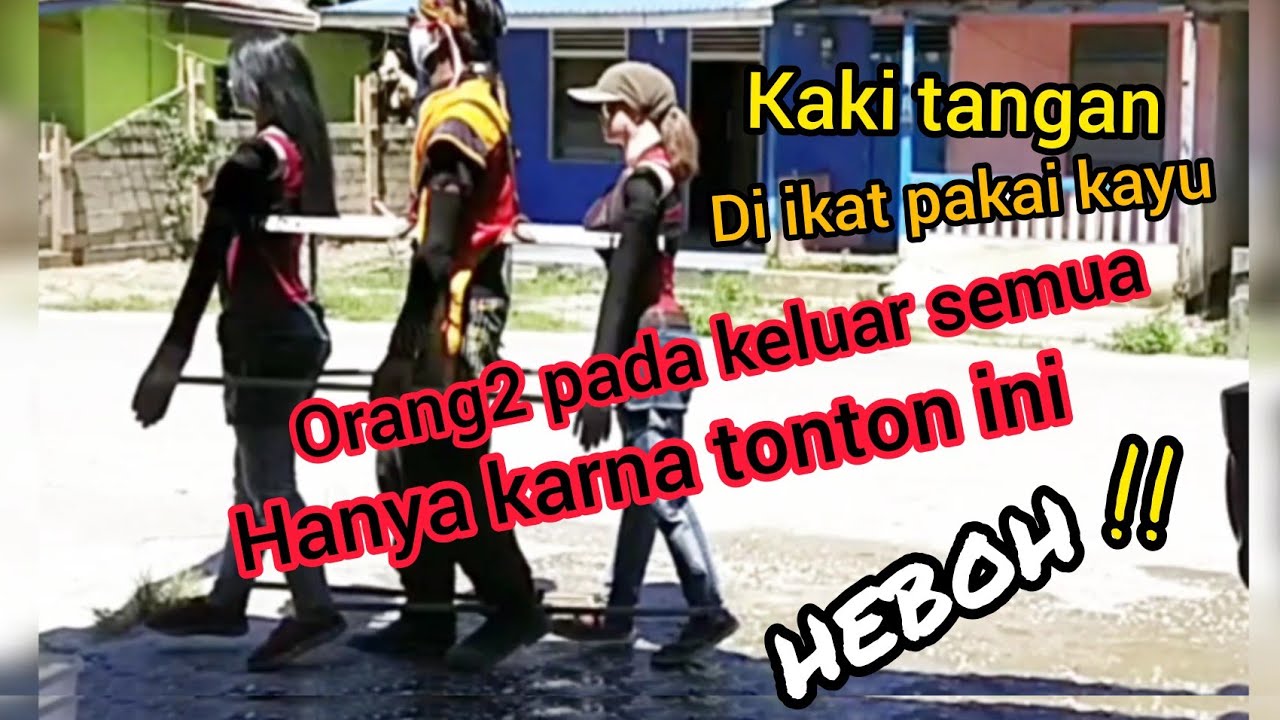 KREATIF BANGAT dan Unik.MANUSIA dan BONEKA JOGET KOMPAK,HEBOH Goyang terus .