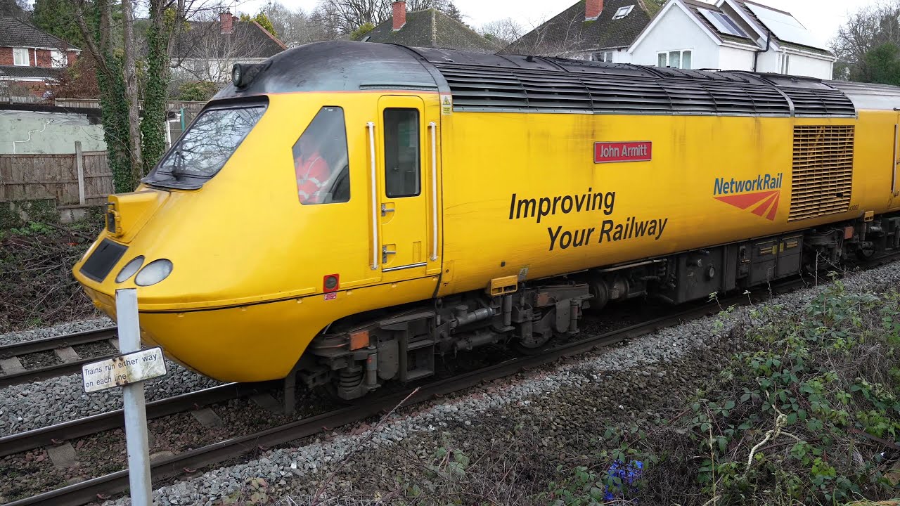 Freight movements around Worcester, DB Cargo, GBRf, NMT, & Freightliner engineering train 14/1/26