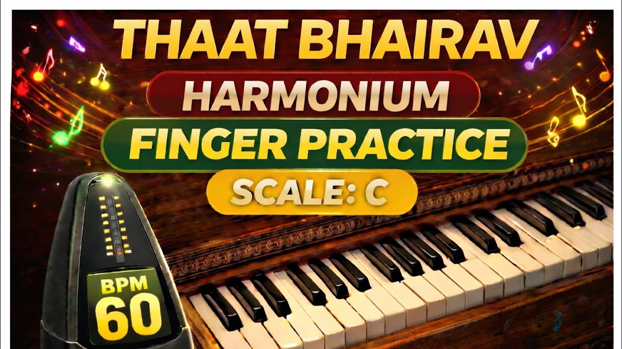 ਥਾਟ ਭੈਰਵ scale C practice