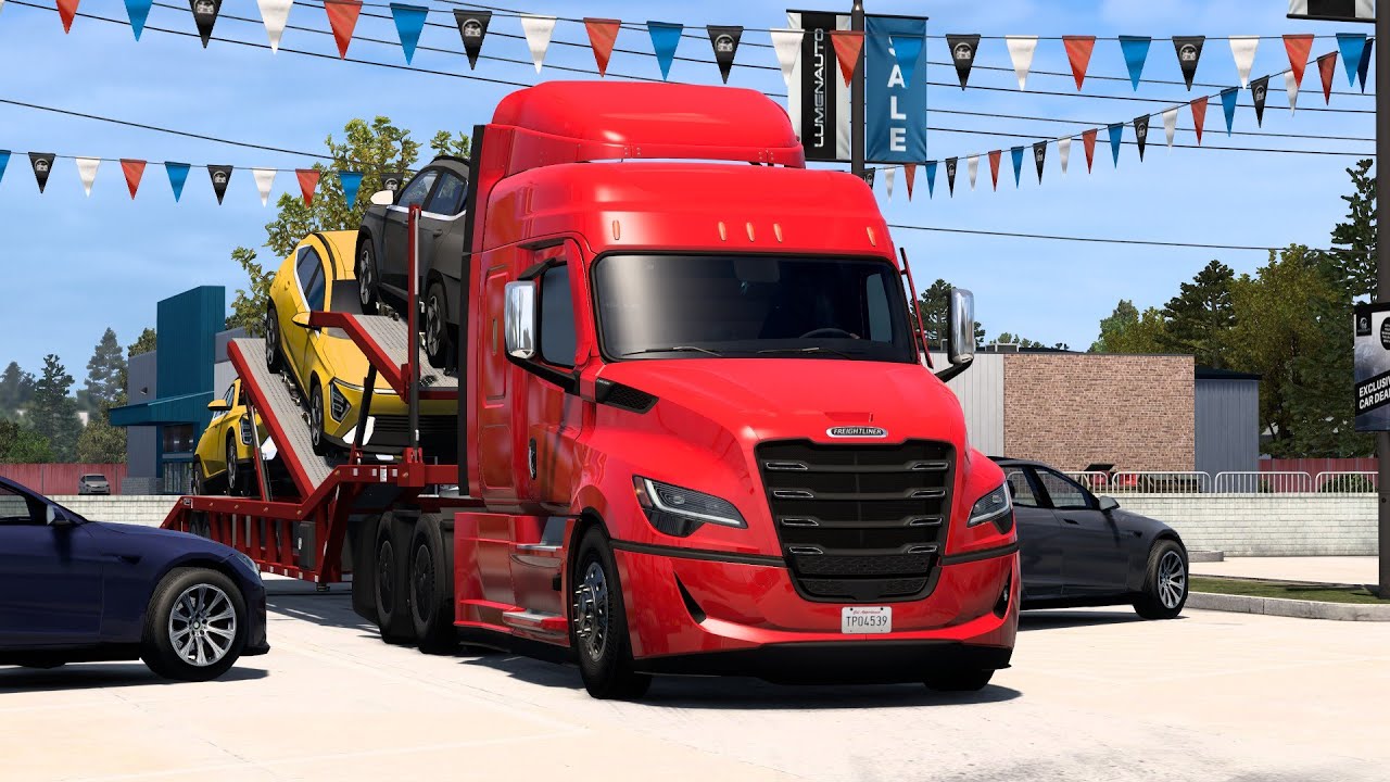Die Zukunft des ATS? / Americantrucksimulator / 1.53 / Deutsch / Freightliner Cascadia