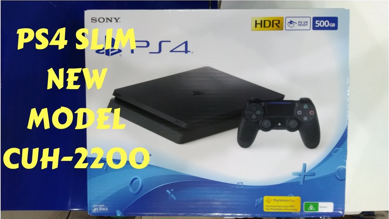 PS4 Slim New Model Unboxing CUH - 2200