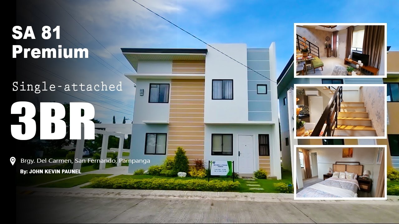 Pueblo De Oro | The Horizon Residences 2 | SA 81 Premium | Two-storey 3BR | San Fernando Pampanga