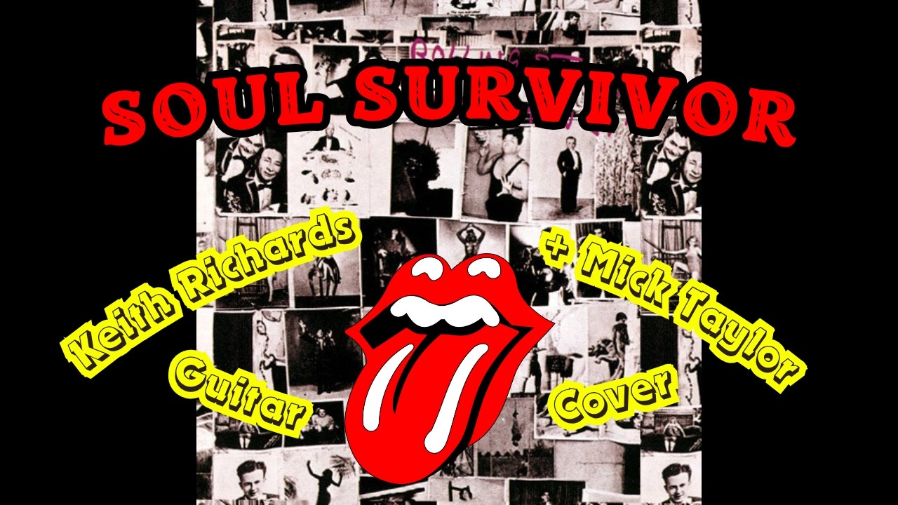 The Rolling Stones - Soul Survivor (Exile On Main St.) Keith Richards + Mick Taylor Guitar Cover