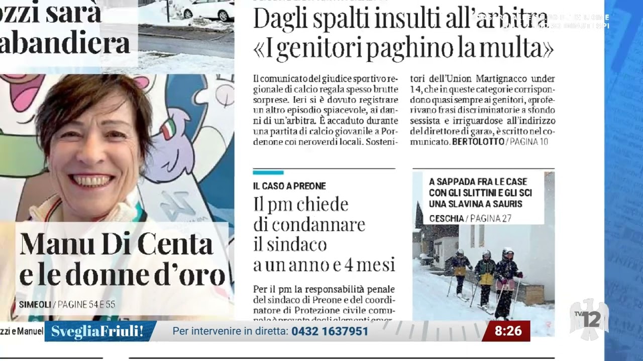 SVEGLIA FRIULI | 20/02/2026
