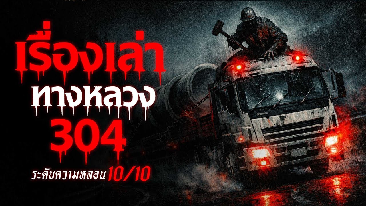 เร่องเล่ารถสิบล้อ ทางหลวง304 เรื่องเล่าหลอน เรื่องเล่าผี ( กบินทร์บุรี - ปักธงชัย) | คืนสยอง