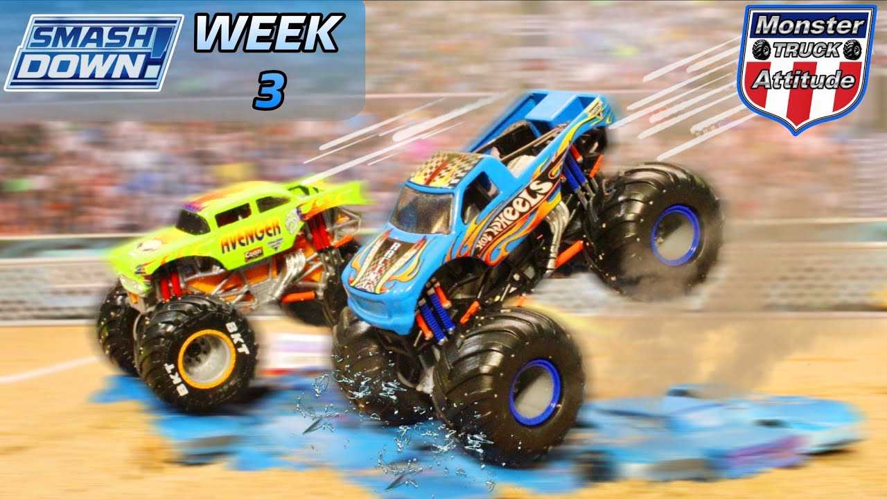 This was CRAZY! Diecast Toy Monster Truck Racing! | Smashdown Episode: 42 |