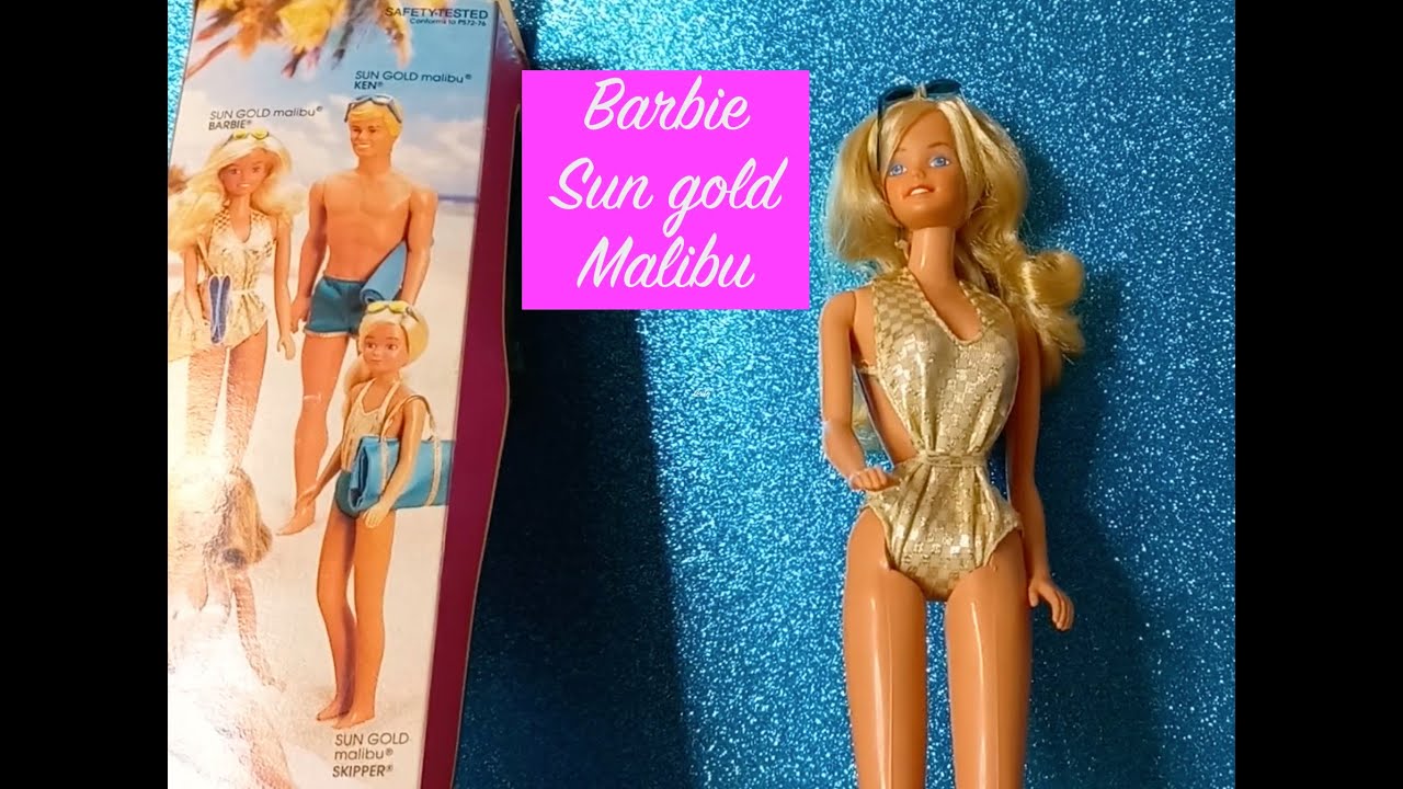 Barbie  Sun gold Malibu | review | rese&ntilde;a en espa&ntilde;ol