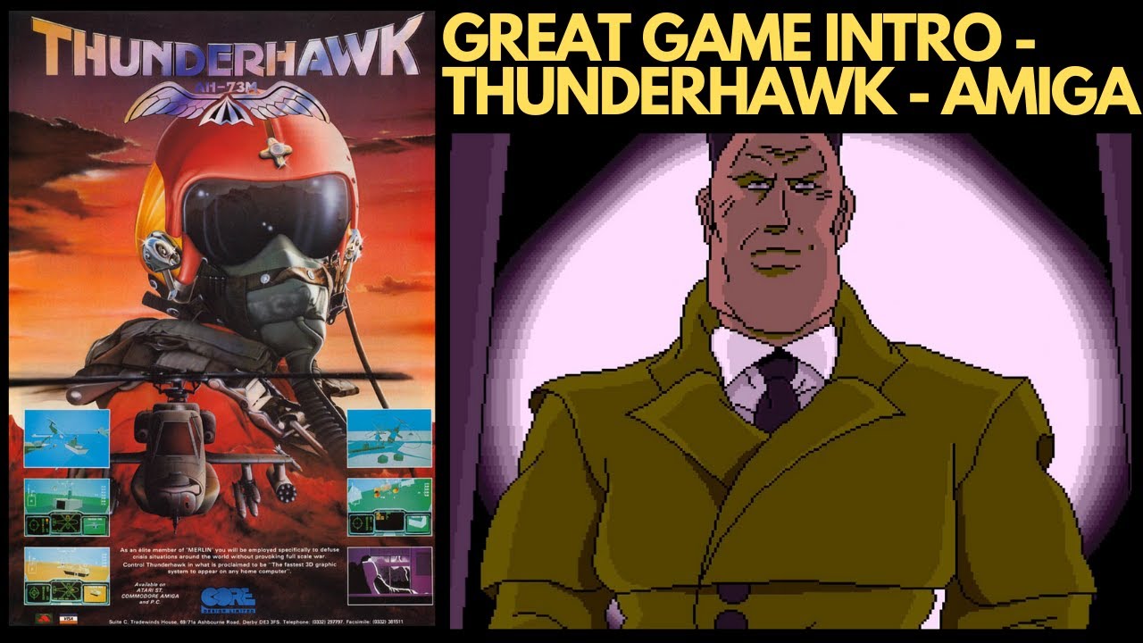 Thunderhawk Game Intro (Commodore Amiga)
