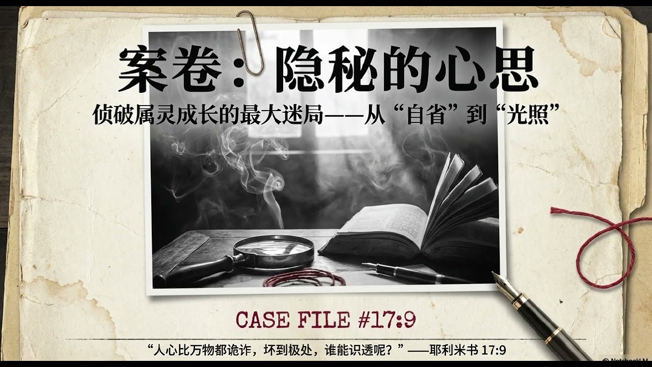 Survival Kit #1 认罪悔改 - a 圣灵的光照 from深度解析倪柝声