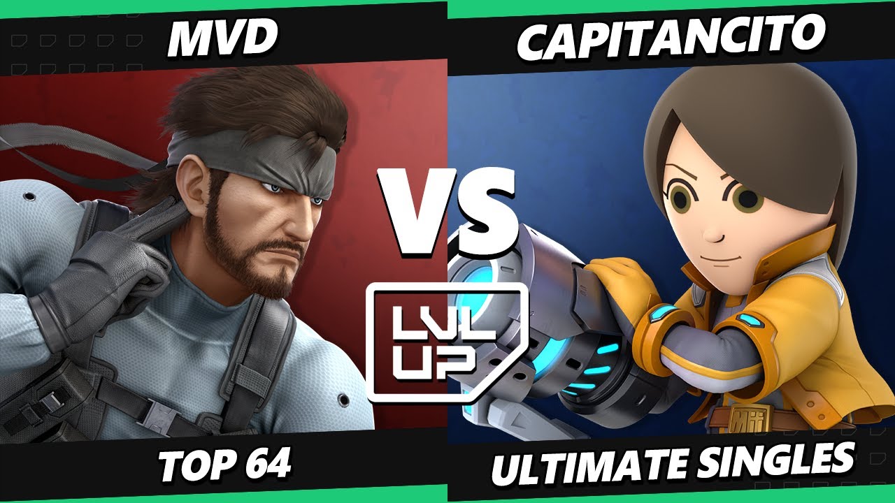 LVL UP EXPO 2023 - MVD (Snake) Vs. Capitancito (Mii Gunner) SSBU Ultimate Tournament