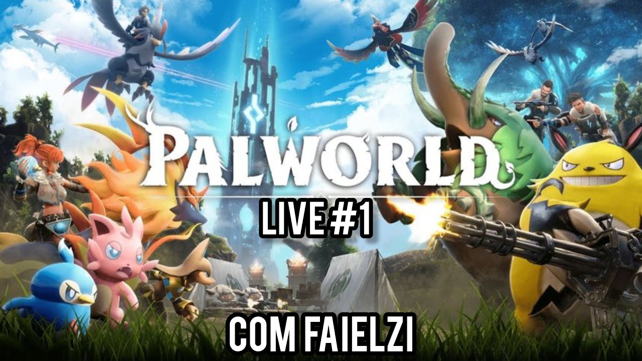 Palworld #1 com @faielzi os maiores pegadores de pals #palworld