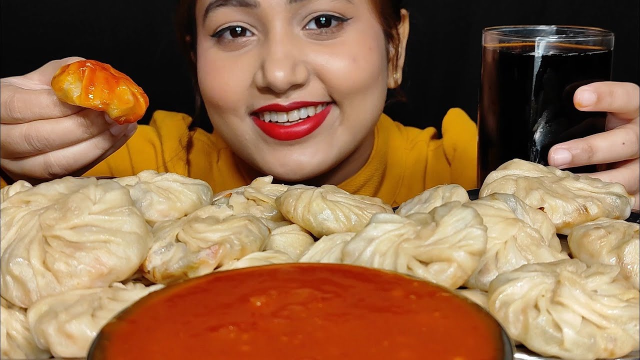 UNCUT MUKBANG‼️😉Едим много момо🥟 с острым чатни из момо🌶🥵весь UNCUT MUKBANG+ASMR😋🤤