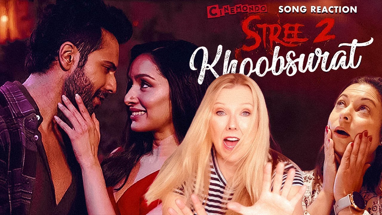 Khoobsurat Song Reaction - Stree 2! Hindi | Varun Dhawan | Shraddha Kapoor | Rajkummar Rao!