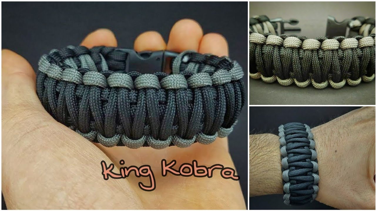 King Kobra Paracord Bileklik (king cobra Paracord Bracelet)