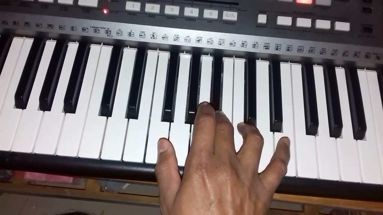 #කෝපි කඩේ තේමා වදනය ඕගන් එකෙන් ගහමු - #Kopi Kade Theme #Song Keyboard Playing & Notations