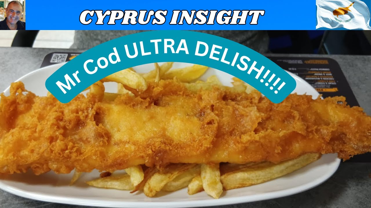 Mr Cod Protaras Cyprus - The BEST Fish and Chips with Viewers.