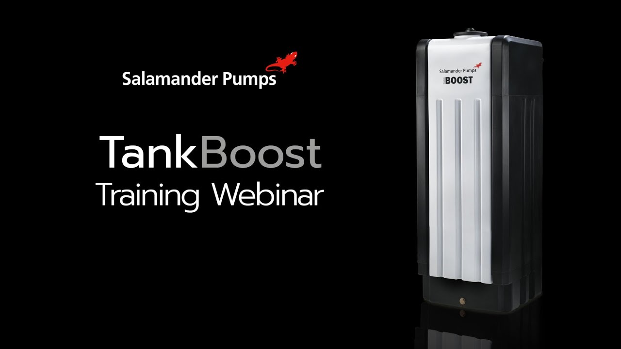 TankBoost Training Webinar | Salamander Pumps