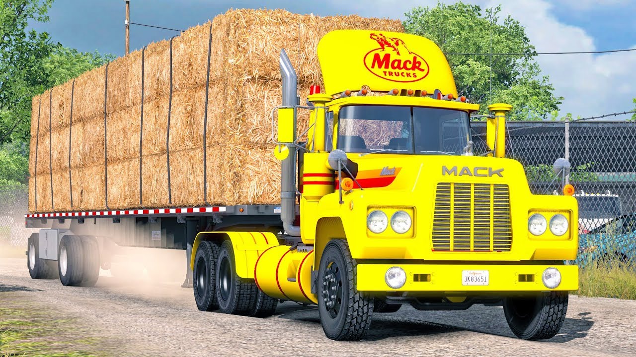 Haulin' Hay to Bend Oregon | American Truck Simulator