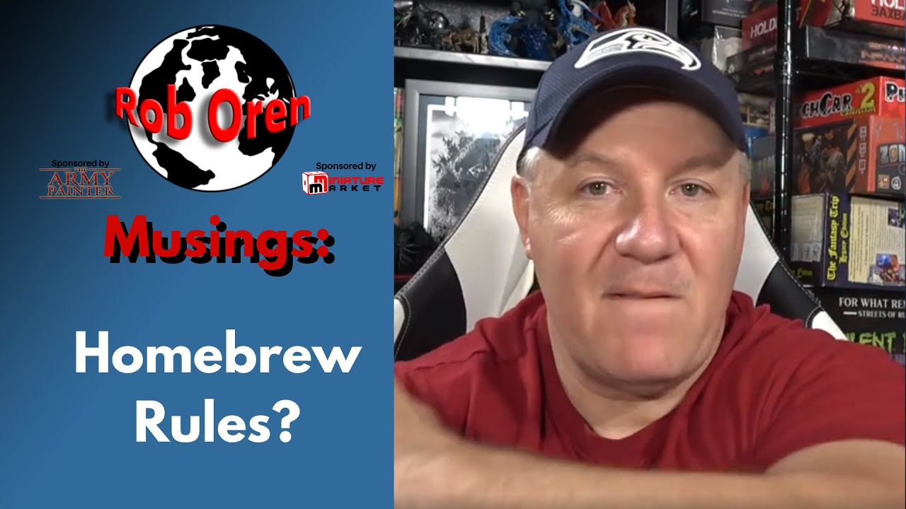 Rob Vs Community: What Games Benefit From Home brewed Rules