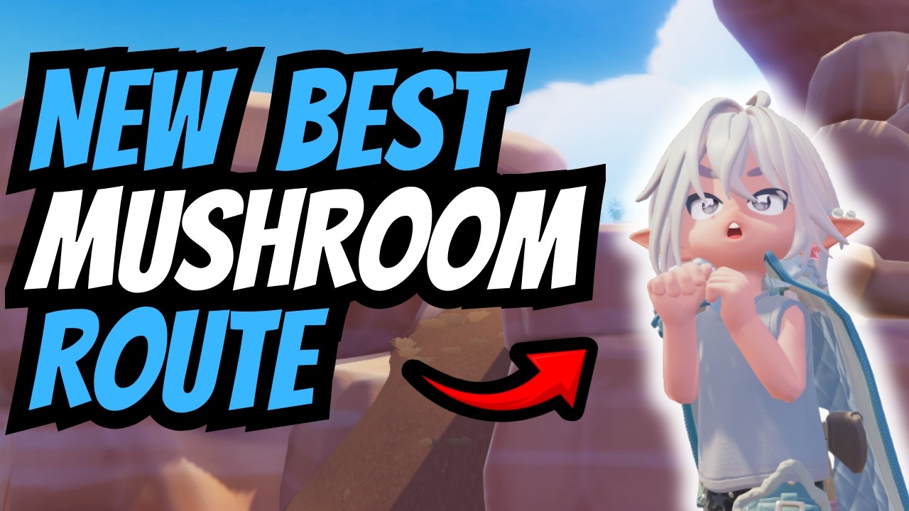 New Best & Easiest Mushroom Route for Beginners | Heartopia