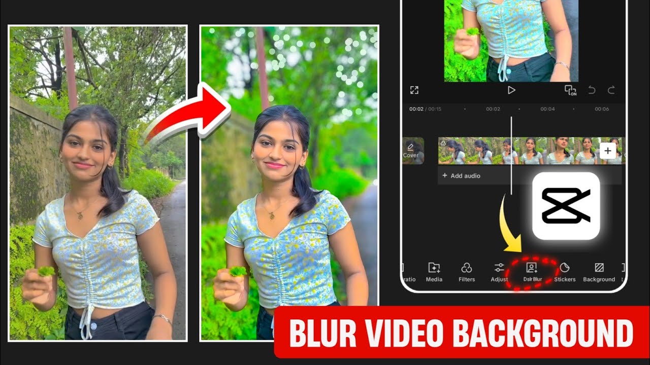 Capcut Blur Effect Video Editing | Background Blur Video Editing In Capcut | Capcut Video Editing
