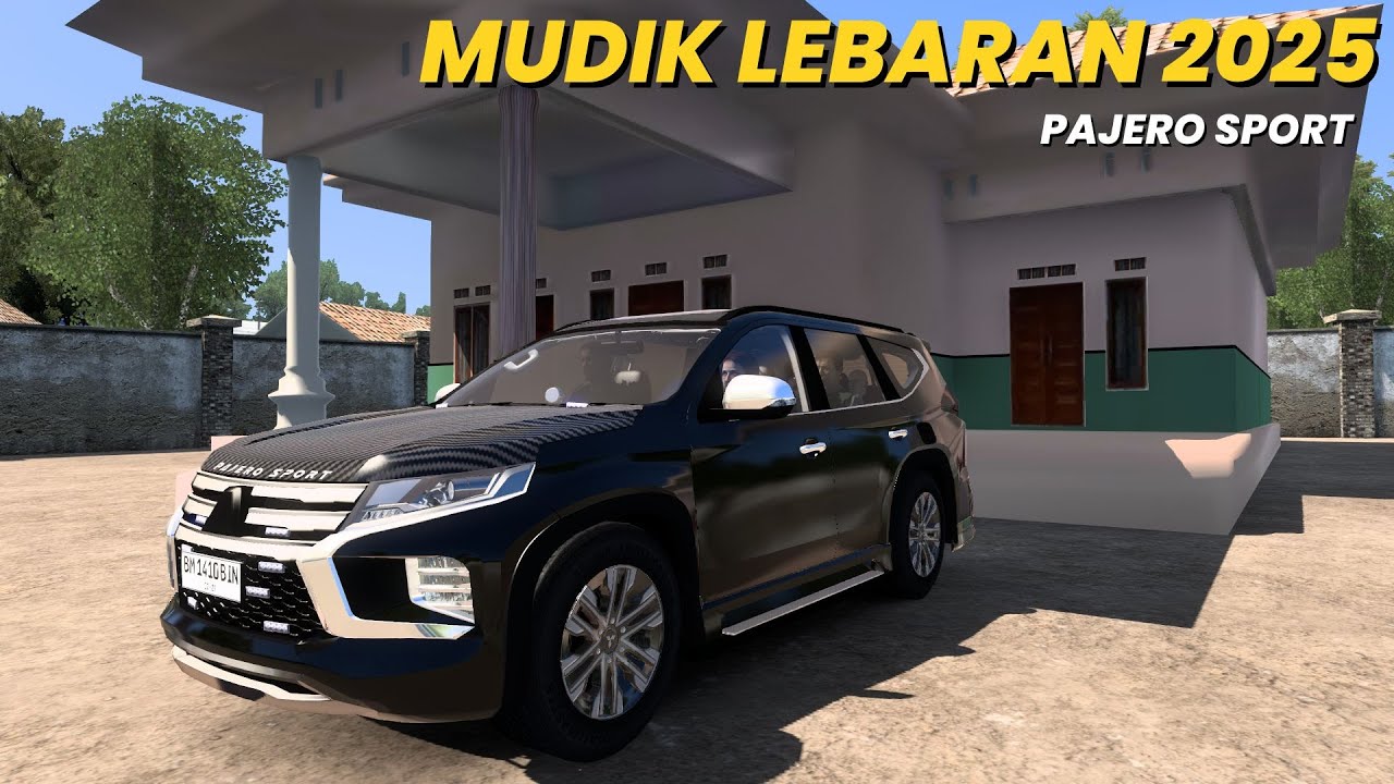 MUDIK LEBARAN 2025 !! || PAJERO SPORT DAKAR || ETS 2 MOD INDONESIA
