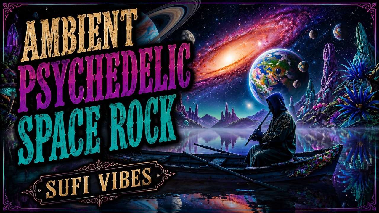 CHILLING AMBIENT PSYCHEDELIC SPACE ROCK  With  SUFI VIBES