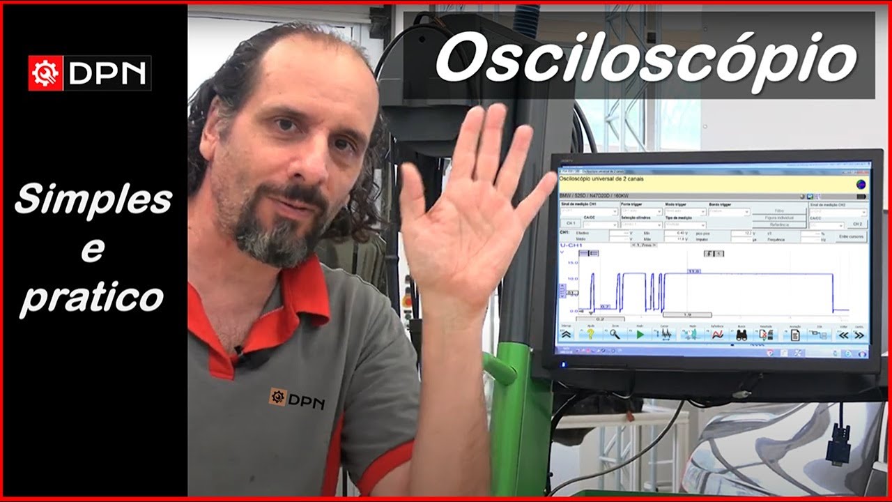 Aprenda Osciloscópio de forma simples e pratica