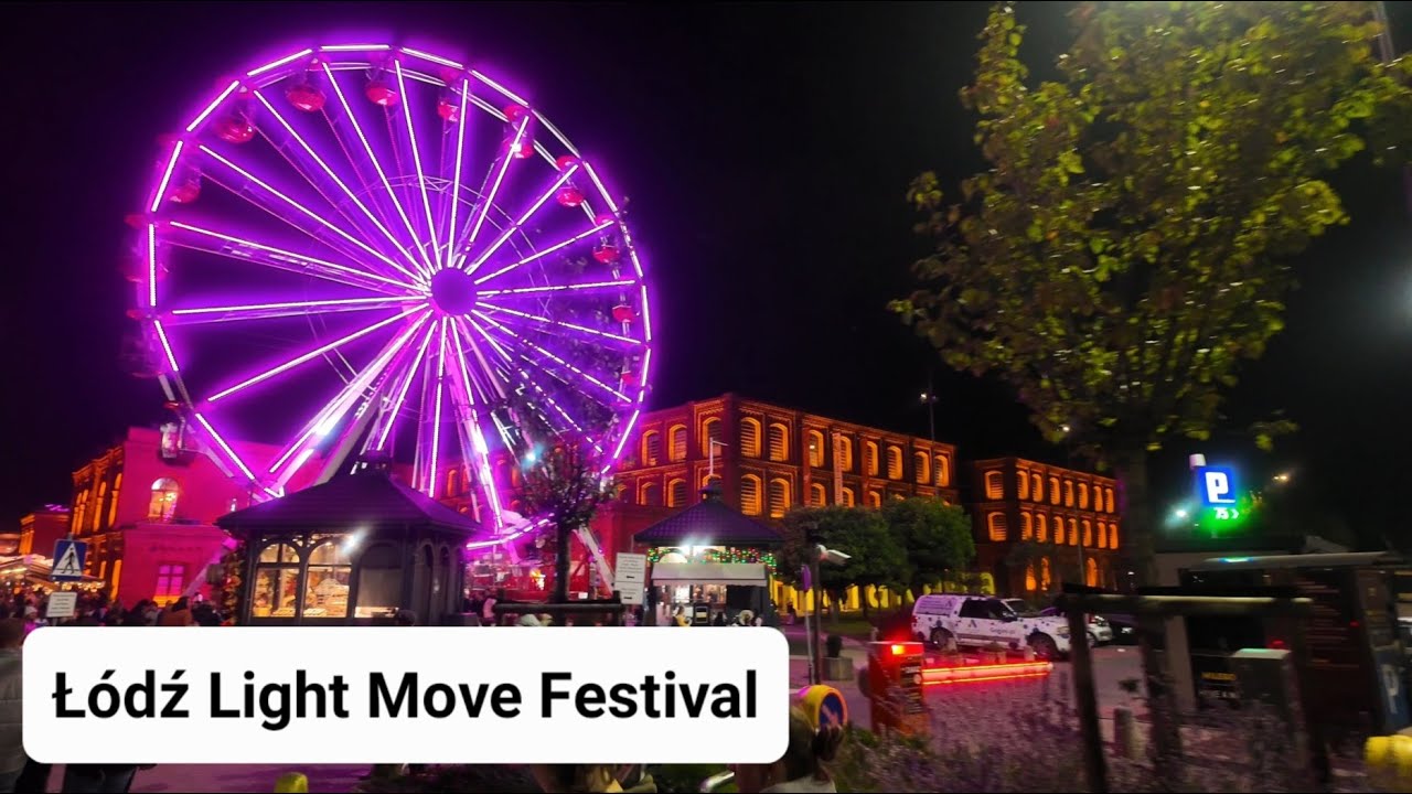 Łódż Light Move Festival - Festiwal Światła w Łodzi 2025