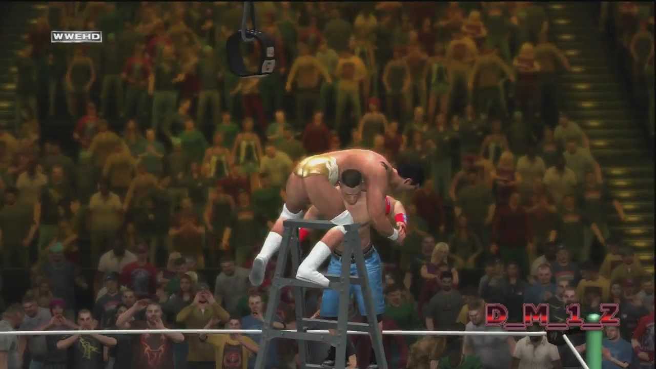 WWE 12 - John Cena Vs Alberto Del Rio - Ladder Match (WWE Championship)