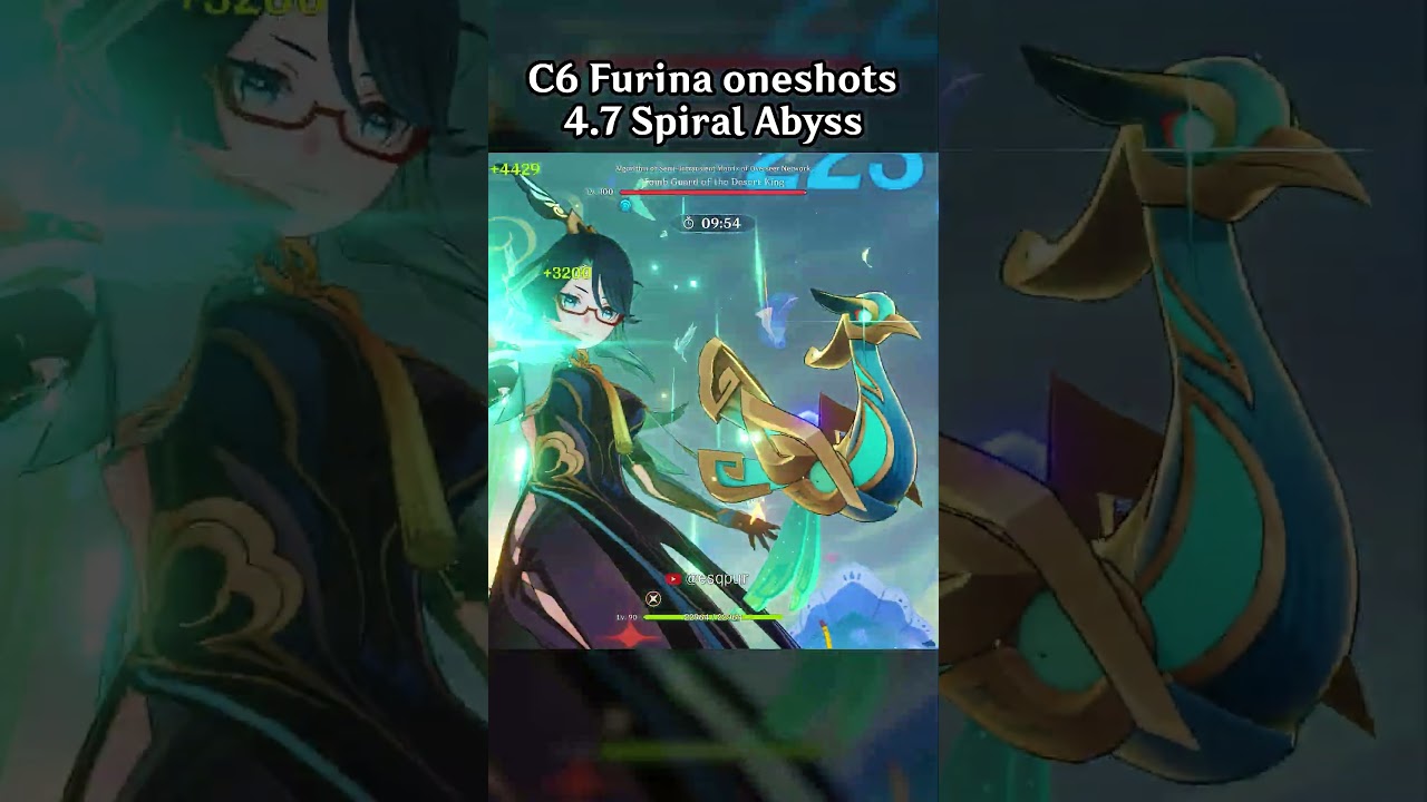 C6 Furina Can Oneshot 4.7 Spiral Abyss