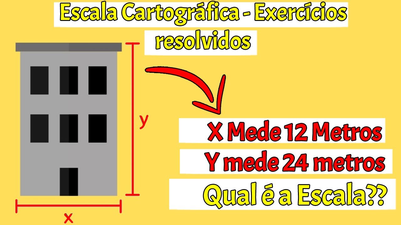 Exercícios Escala Cartografica Resolvidos e Comentados