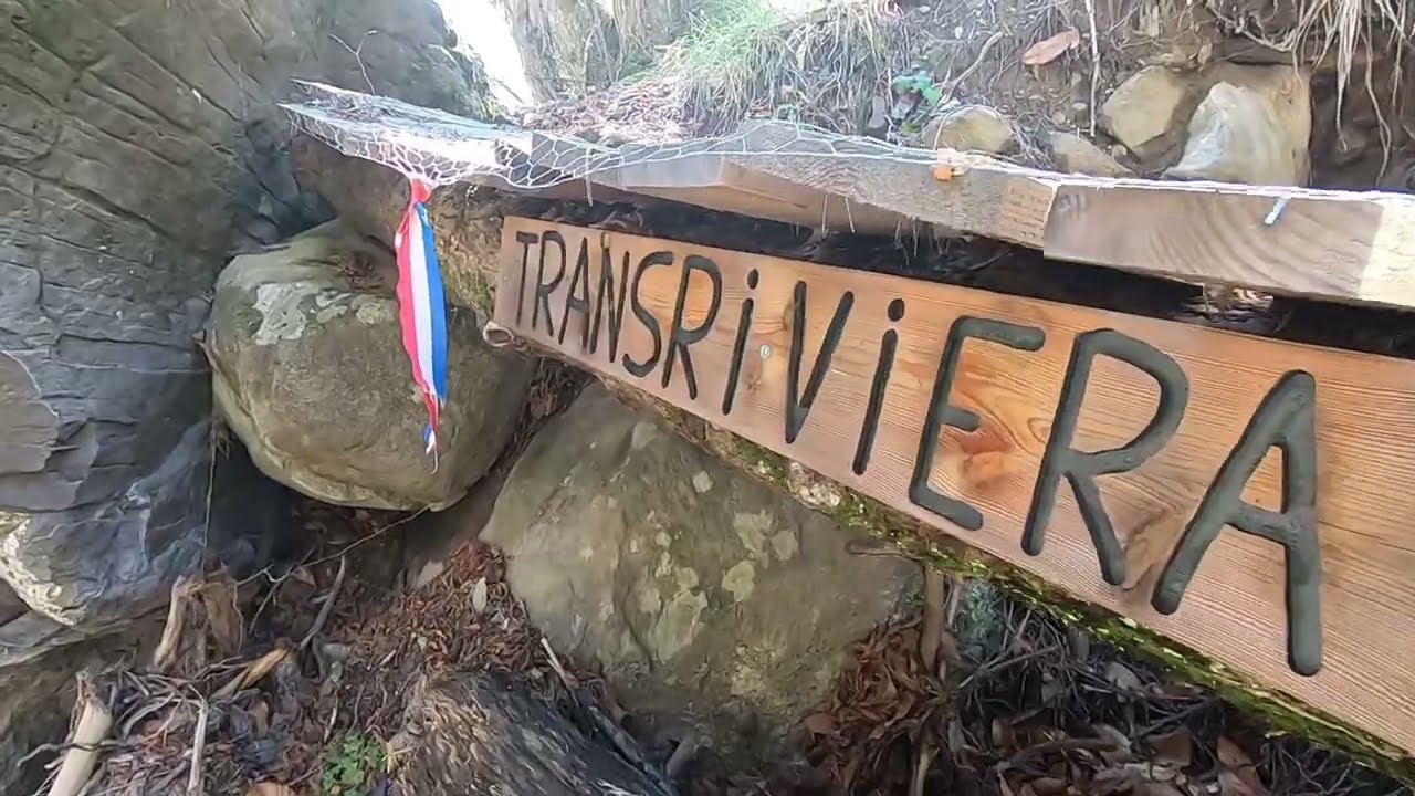 Transriviera 2024. Travaux sur les sentiers VTT.