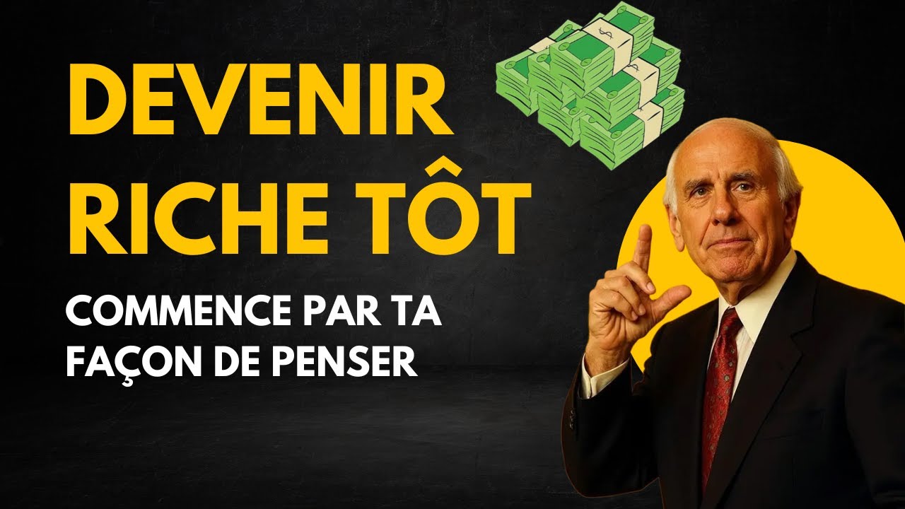 Devenir riche tôt commence par ta façon de penser – Jim Rohn